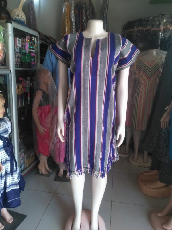 Robe en pagne tissé simple