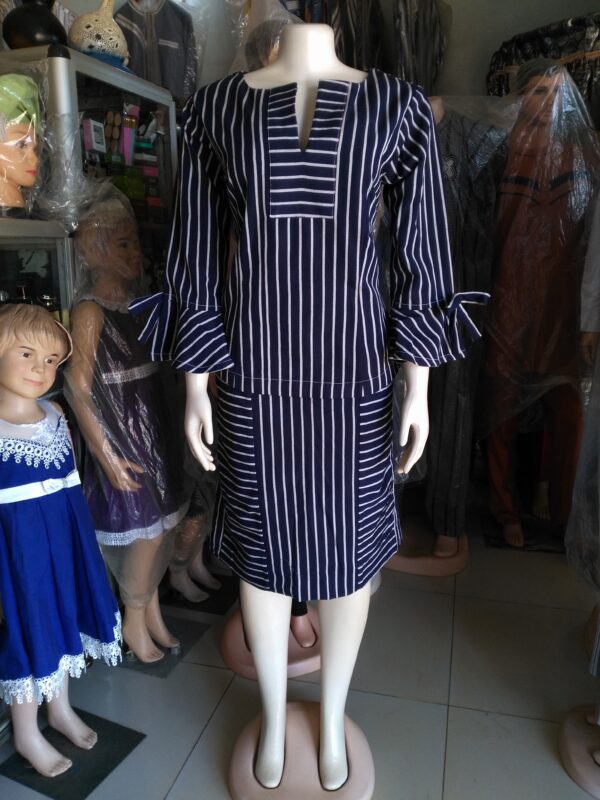Robe en pagne tissé simple – Image 3