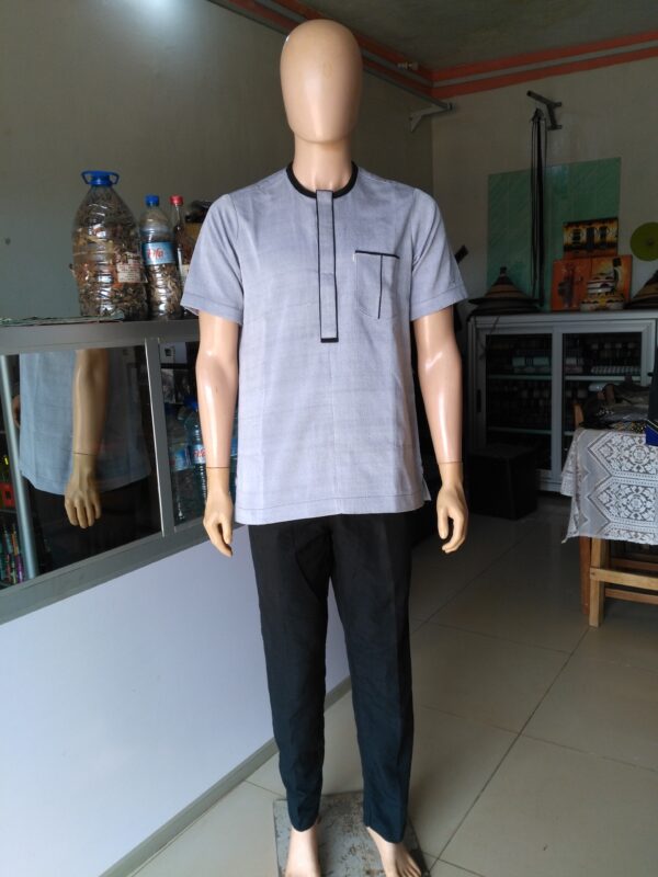 Chemise en pagne tissé – Image 2